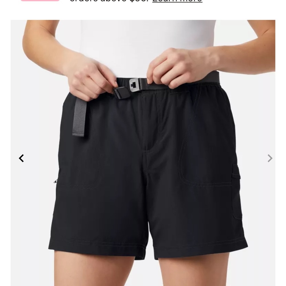 Columbia womens sandy river cargo shorts. New with tags Small medium no tag